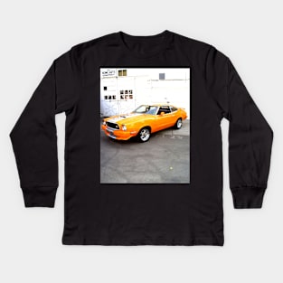 Mustang Pony Car II Kids Long Sleeve T-Shirt